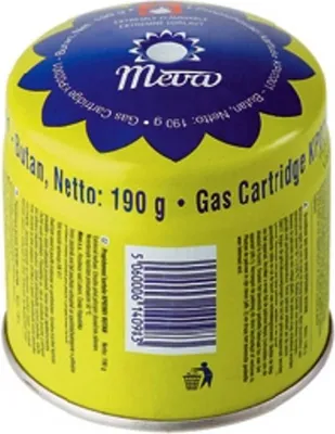Immagine prodotto di Meva Cartuccia di ricambio a pressione 190g - perforabile, butano, 90x diametro 90mm