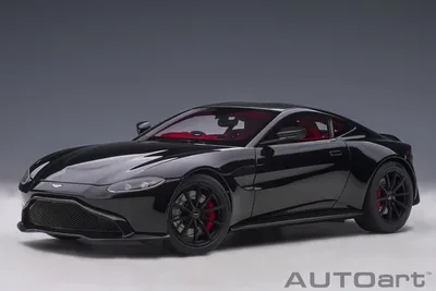 Produktbild von Aston Martin Vantage 2019 schwarz Modellauto 1:18 Autoart