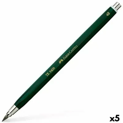 Produktbild von Druckbleistift Faber-Castell Tk 9400 3 3,15 mm grün (5 Stück)