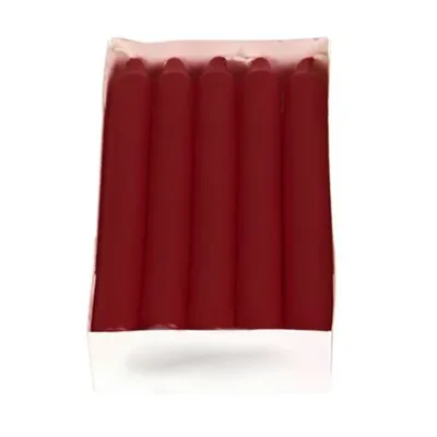 Produktbild von Tafelkerzen 10er-Set Bordeaux Stabkerzen Leuchterkerzen Tischdeko Kerzen