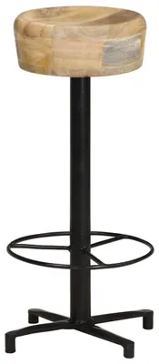 Produktbild von vidaXL Barhocker 2 Stk. 76 cm Mango Massivholz