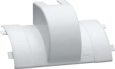 Produktbild von Hager EK40040819016, Kabelrinnenhalterung, Weiß, Acrylnitril-Butadien-Styrol (ABS), 40 mm, 40 mm