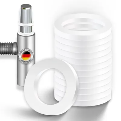 Produktbild von Scharnierringe – 60 Stück – Unterlegscheiben für Innentüren (2 mm)