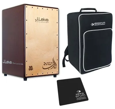 Produktbild von J.Leiva Zoco Max Cajon mit Tasche und Sitz-Pad