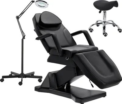 Obrázek produktu pro Kosmetická sada kosmetické křeslo + kosmetická lupa + kosmetická stolička