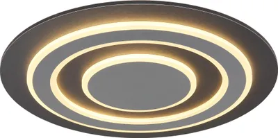 Produktbild von Globo Lighting Deckenleuchte Metall anthrazit gebürstet, LED