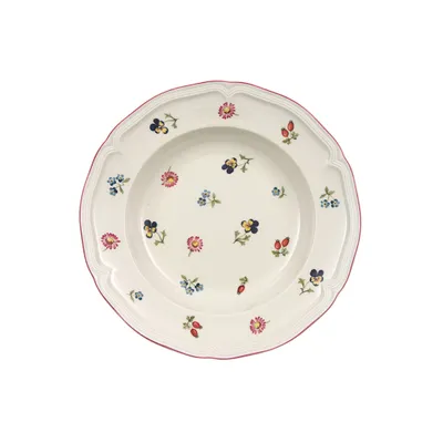 Image de Villeroy & Boch Vorteilset 6 Stück Petite Fleur Suppenteller Premium Porcelain weiß 1023952700
