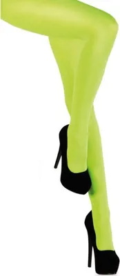 Produktbild von Blickdichte Strumpfhose für Damen 40 DEN | Neon Grün