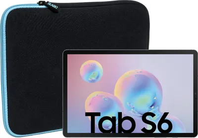 Immagine prodotto di Custodia per tablet Slabo per Samsung Galaxy Tab S6 Custodia a manicotto in neoprene - TURCHESE / NERO