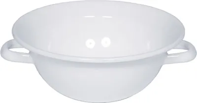 Produktbild von Riess Miniweitling Ø14cm 0,35L Weiss Emaille