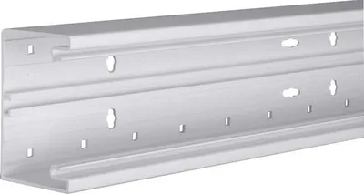 Immagine prodotto di 2 metri Fondo del fascio 65x100mm OT 80mm lgr - Tubo a parete 100x68mm RAL7035 BR6510017035