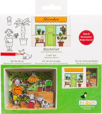 Produktbild von fridolin - Bastelset - Blumenladen