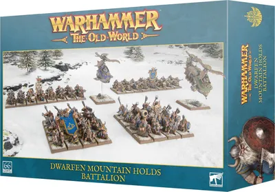 Produktbild von Warhammer The Old World Dwarfen Mountain Holds Battalion