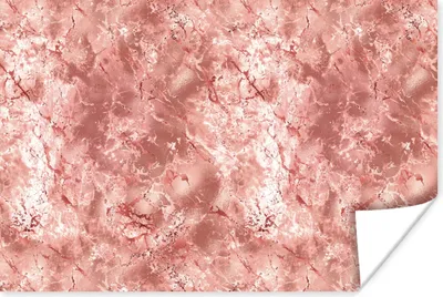 Produktbild von MuchoWow® Poster Rosa - Marmor - Edelsteine - Luxus 180x120 cm - Fotoplakat