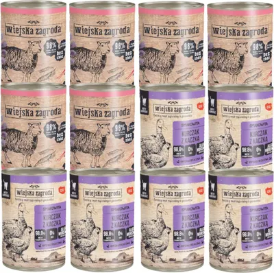 Immagine prodotto di Alimento per gatti WIEJSKA ZAGRODA Pollo Pollo 400 g
