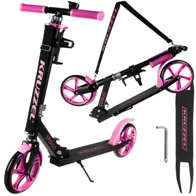 Image de Trottinette Spidoo rose Kruzzel 25628