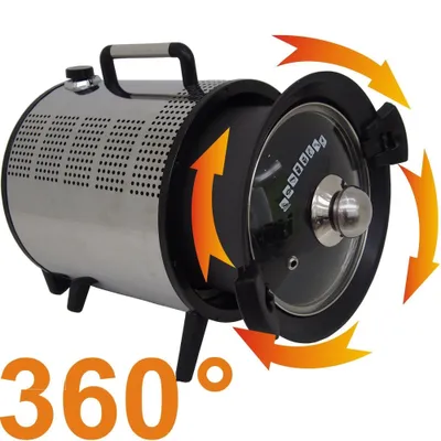 Produktbild von Syntrox Germany Mini Backofen Rotierend 5L 690W Edelstahl