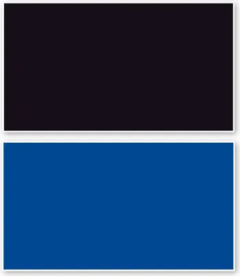 Produktbild von Fotorückwand Schwarz/Blau beidseitig 100x60cm 2in1 Rückwandposter