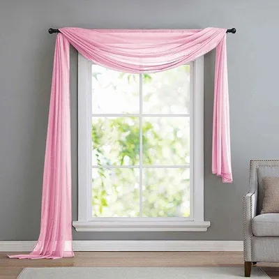 Productafbeelding van Famanu Decoratiestof Transparant - Lichtroze