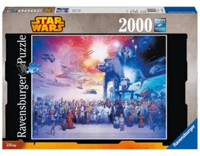 Produktbild von Ravensburger Puzzle Spiel Star Wars Universum 2000 Teile - ab 14 Jahren, 98x75 cm