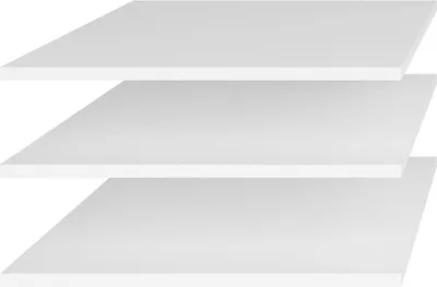 Image de Lot de 3 étagères - Étagère blanche 82 cm 77622113