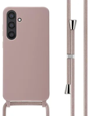 Immagine prodotto di Custodia in silicone imoshion con cinturino Samsung Galaxy S24 Plus - Rosa sabbia