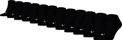 Produktbild von PUMA Uni Sneakersocken, 12er Pack - Sneaker Plain ECOM 12P, Logo, einfarbig Schwarz 39-42