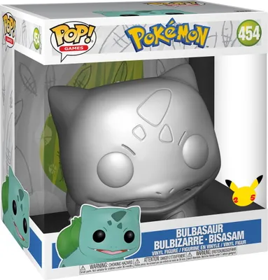 Produktbild von Pokémon - Bulbasaur Bisasam Bulbizarre 454 25 th - Funko Pop! - Vinyl Figur