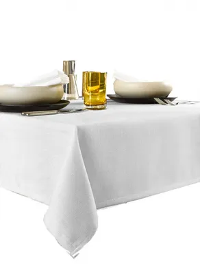 Produktbild von tischdecke Gibson145 x 220 cm Polyester weiß