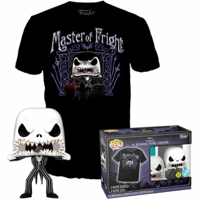 Immagine prodotto di Funkopop! Jack Skellington - Zestaw Figurki i Koszulki z "Miasteczka Halloween"