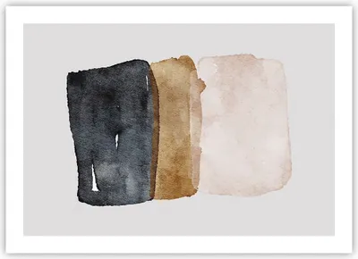 Produktbild von Poster - Poster ohne Rahmen - Abstraktion die Farben Aquarell - 70x50 cm - Wand Bild - Wanddeko - Wandbilder - Kunstposter - Wandposter - Bilder - Kunstdruck - Wanddekoration - P2XAA70x50-4947