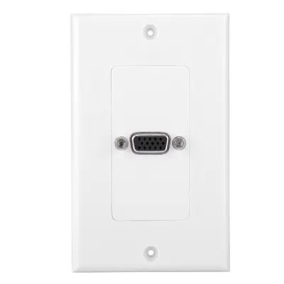 Obrázek produktu pro VGA konektor Adaptér pro montáž na zeď Nástěnná zásuvka ABS materiál