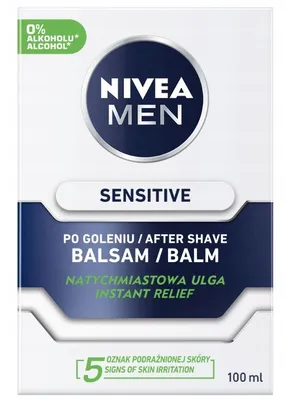 Produktbild von Nivea, Balsam po goleniu Sensitive, 100 ml