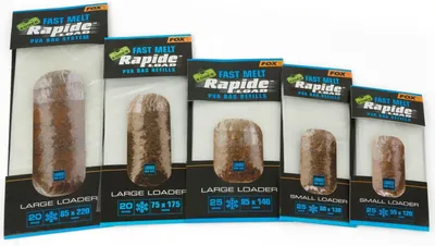 Produktbild von Fox Fishing Edges Rapide Load PVA Bag Refills Fast Melt 20 Bags 22 cm 8,5 cm PVA-Beutel