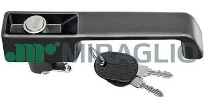 Produktbild von MIRAGLIO 80/330SC Türgriff für IVECO DAILY I Pritsche/Fahrgestell Schwarz