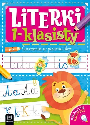 Zdjęcie produktu dla Lernheft „Buchstaben der ersten Klasse“ mit Schreibübungen + Aufklebern