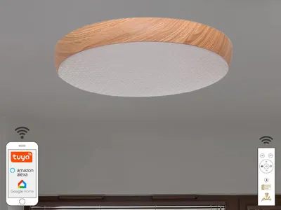 Immagine prodotto di Lampada a soffitto LED OPAL, 48W, con telecomando e Wi-Fi - Modello LC942W