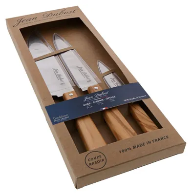 Immagine prodotto di Solidchoice - Set di 3 utensili da cucina con manici in legno di ulivo