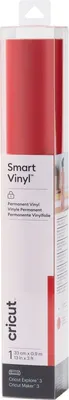Obrázok produktu pre Cricut Smart Vinyl Permanent - Hitzebeständige Vinylrolle - Rot - Monochromatisch - Glänzend - 330 mm - 900 mm