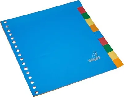 Productafbeelding van A5 Registerablade Set 10 Stuks Met Tabbladen Assortiment