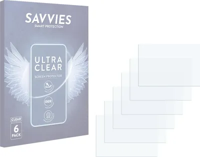 Produktbild von 6x Für Elektron Digitone Schutzfolie Savvies Displayschutz Display Schutz Folie Klar Transparent