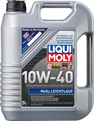 Produktbild von Liqui Moly Mos2 Low-viscosity Sae 10w-40 Motoröl 5l Durchsichtig  Durchsichtig One Size