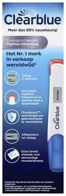 Productafbeelding van Clearblue Digitaal Ultra Vroeg (1 stuk)