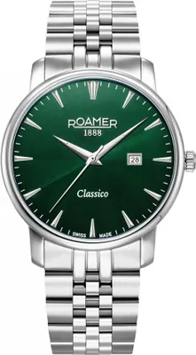 Produktbild von Roamer Armbanduhr Date Classico Gents Green