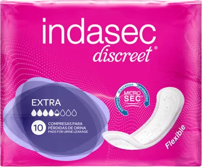 Image de Indasec Dermoseda Compresa Incontinence Extra 10 pcs