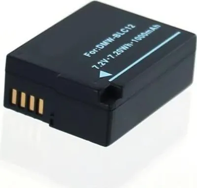 Produktbild von Akku für Panasonic LUMIX DMC-FZ1000 Li-Ion 7,2 Volt 850 mAh schwarz.