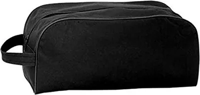 Produktbild von Schuhtasche mit Reißverschluss schwarz Schuhaufbewahrung Schuhbeutel Reisetasche