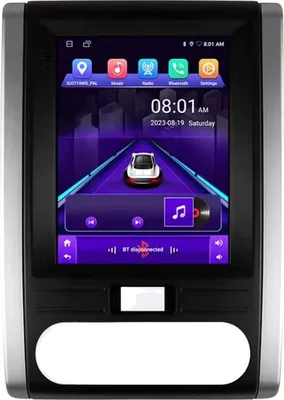 Obrázek produktu pro Autorádio s Bluetooth a CarPlay pro Nissan X-Trail 2 T31 MX6 (2007–2015) – Kompatibilní s Apple a Android – Stereo systém – Navigační systém – 1 GB/16 GB
