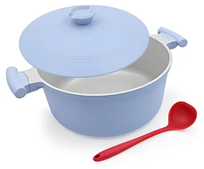 Immagine prodotto di Solidchoice - Pentola in ghisa olandese da 4,5 litri con coperchio