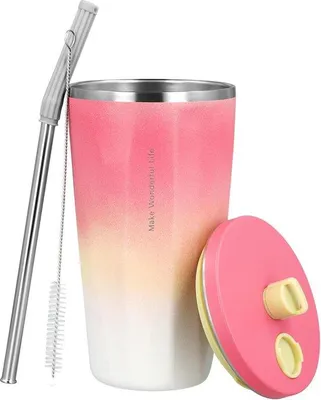 Obrázok produktu pre Termoska 600 ml, bez BPA, na teplé a studené nápoje